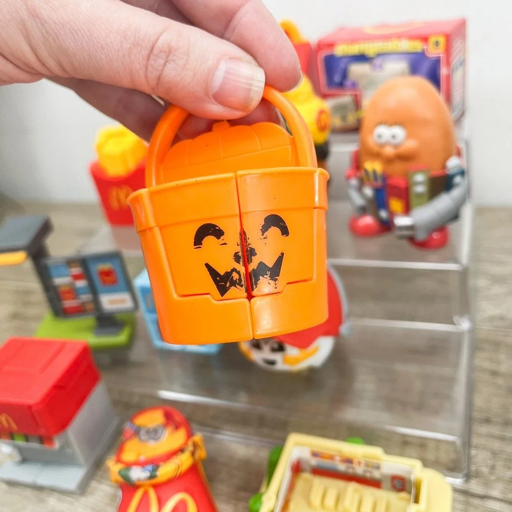 Vintage McDonalds Happy Meal Toy Lot McNugget Buddies Changeables 12pc